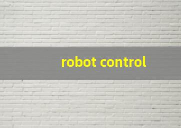 robot control